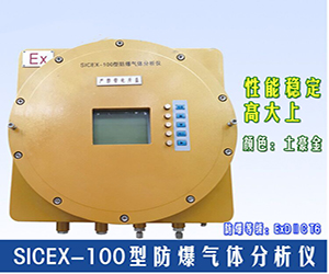 SICEX-100防爆型在線氣體分析儀（H2、CO、O2）