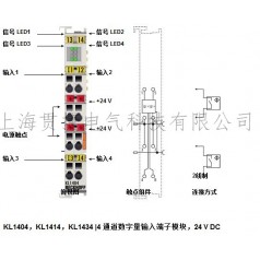 BECKHOFF倍福KL1404，KL1414，KL1434