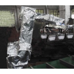 訂做機(jī)器人耐高溫防護(hù)服，鑄造機(jī)器人防護(hù)服