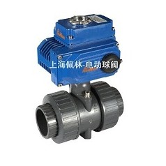 PVC電動(dòng)雙由令活接球閥，Q961F雙由令電動(dòng)球閥
