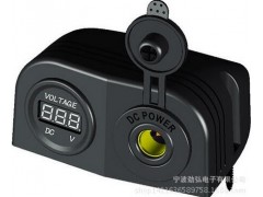 勁弘電子-改裝車(chē)游艇房車(chē)配件歐規(guī)電源插座+電壓表